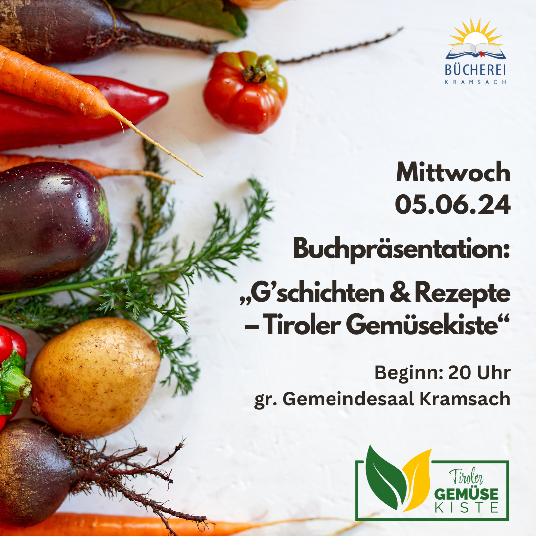 Buchpräsentation Gemüsekiste