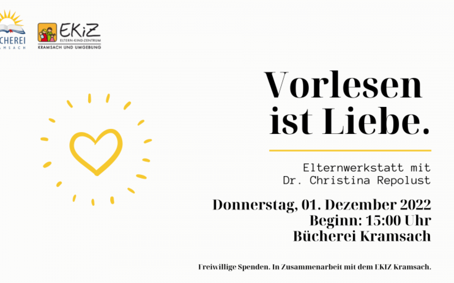 vorlesen ist liebe