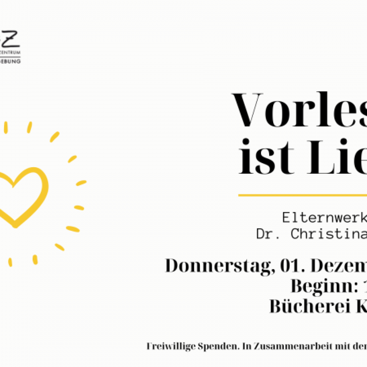 vorlesen ist liebe